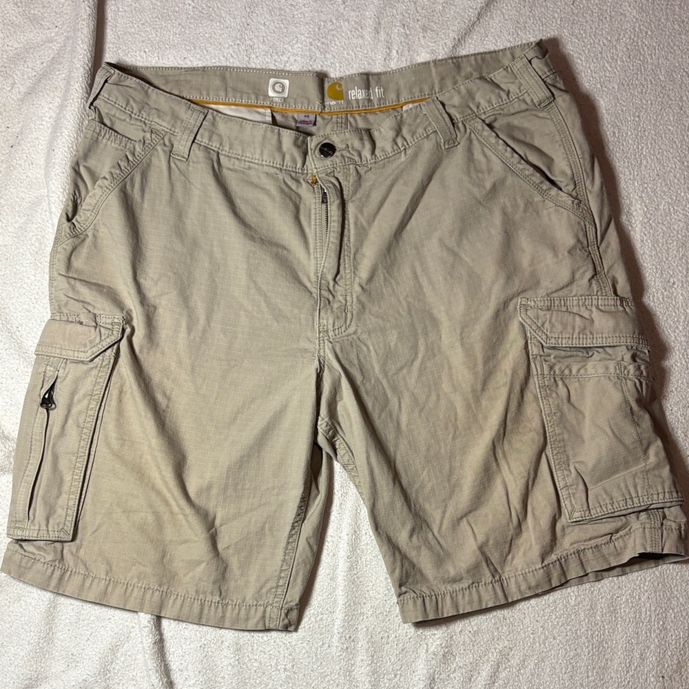 Carhartt Men's Tan Cargo Shorts